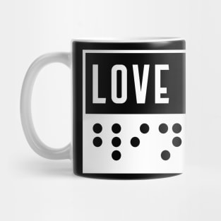 LOVE IS BLIND Mug